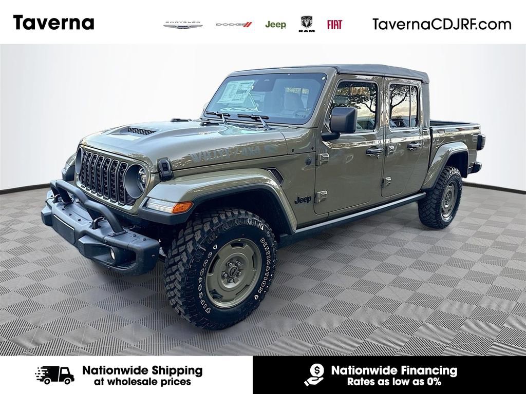New 2026 Jeep Gladiator Willys