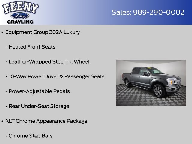 Used 2018 Ford F150 XLT w/ Equipment Group 302A Luxury AWD/4WD image 12