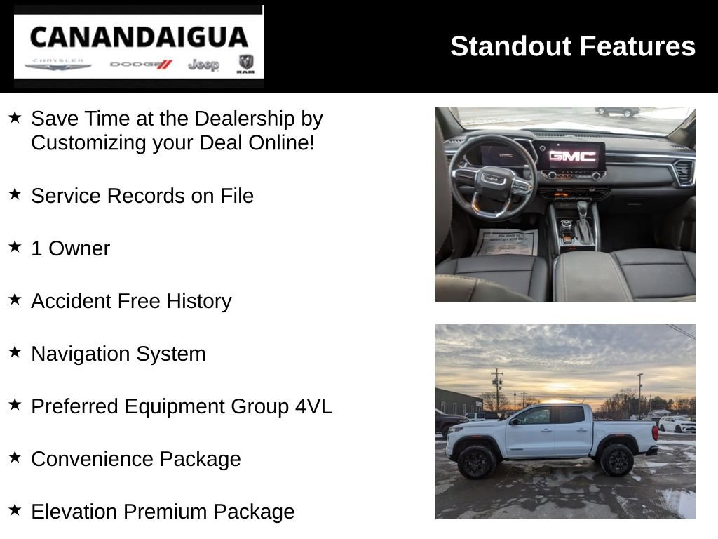 Used 2025 GMC Canyon Elevation w/ Convenience Package image 8