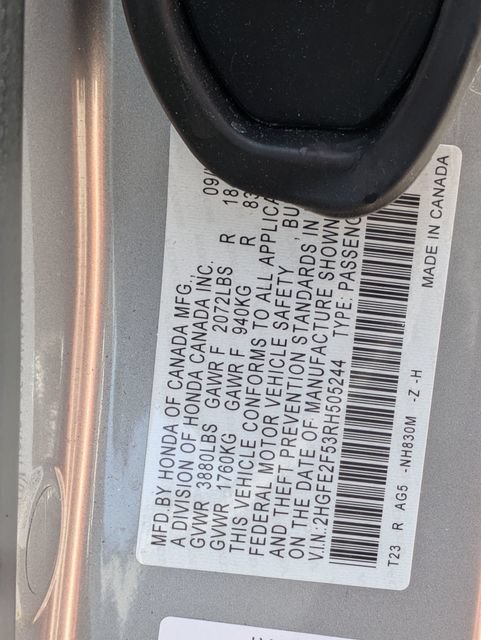 Used 2024 Honda Civic Sport image 30