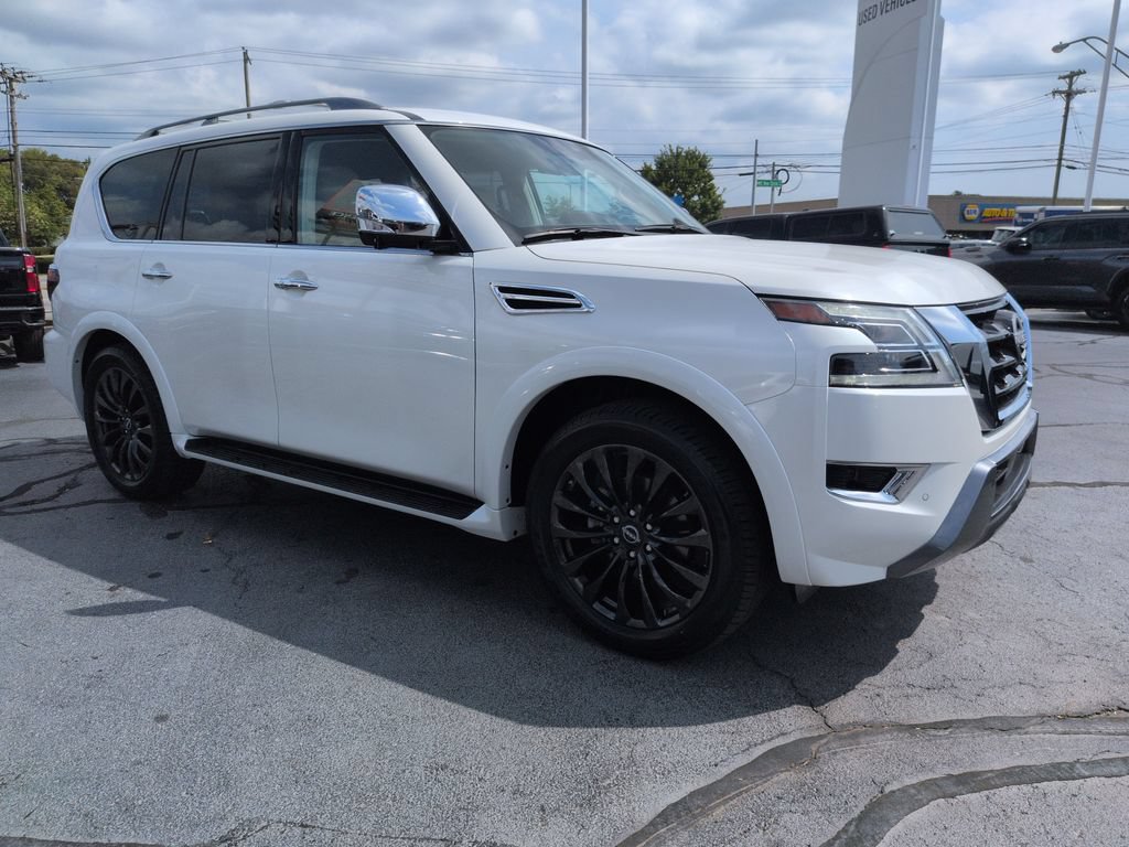 Used 2024 Nissan Armada Platinum w/ Captain's Chairs Package AWD/4WD image 7