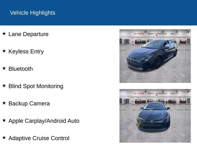 Used 2021 Toyota Corolla LE FWD image 2