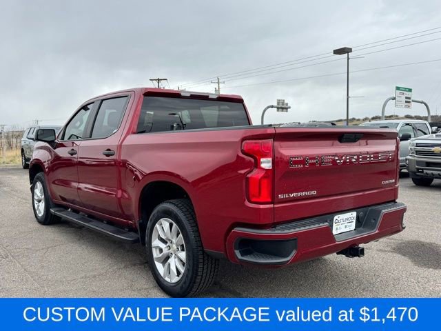 Used 2020 Chevrolet Silverado 1500 Custom w/ Custom Value Package AWD/4WD image 3