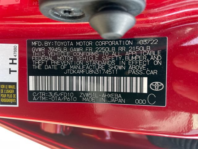 Used 2022 Toyota Prius LE FWD image 26