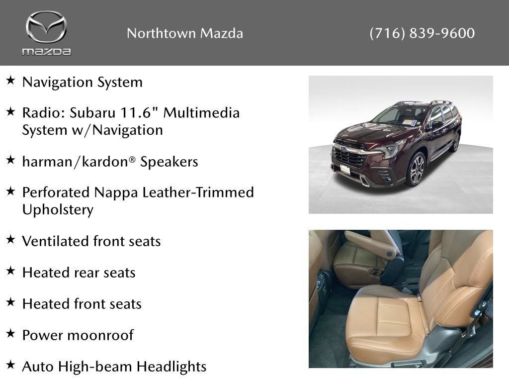 Used 2025 Subaru Ascent Touring AWD/4WD image 2