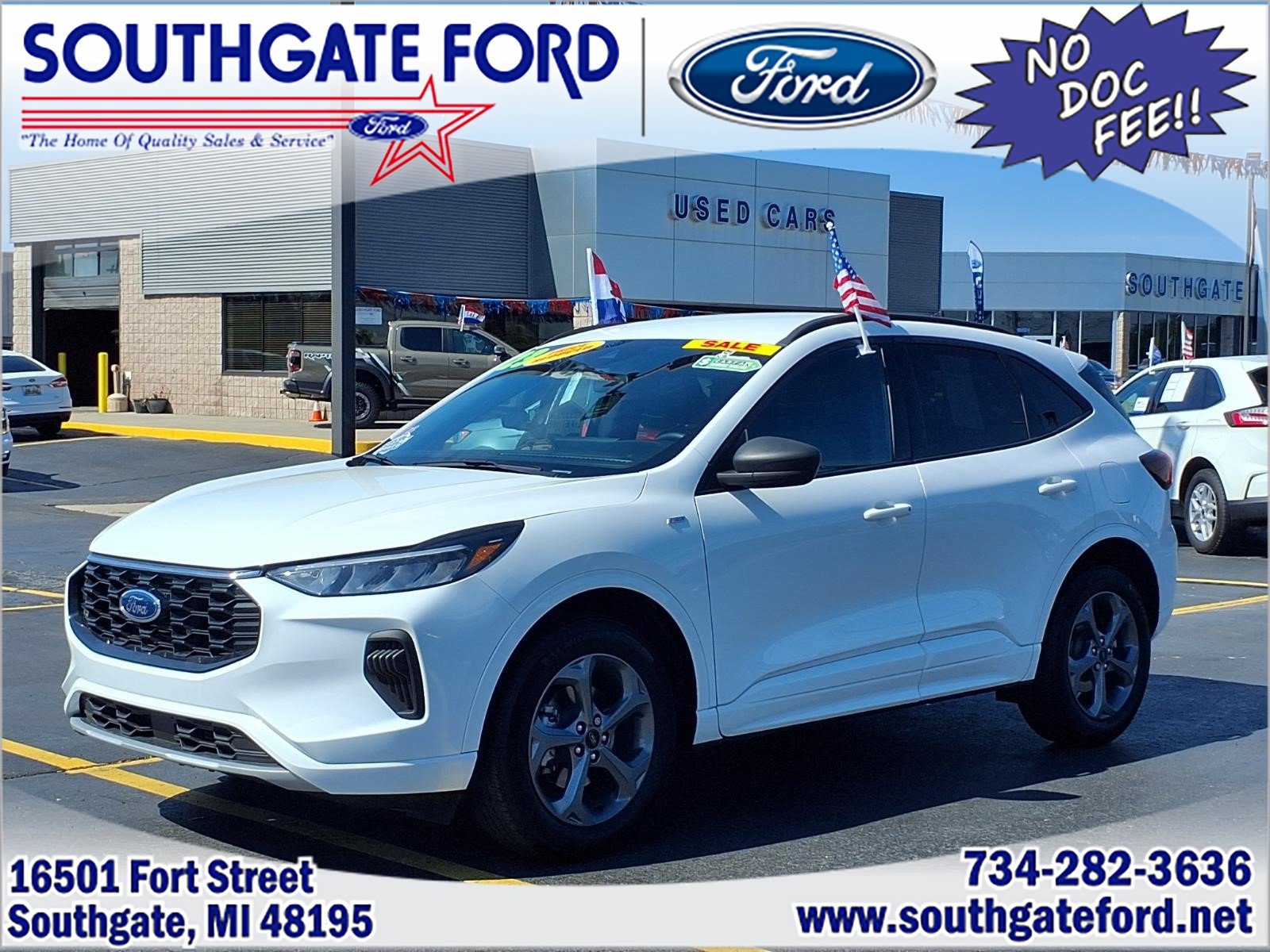 Used 2023 Ford Escape ST-Line w/ Tech Pack #1 AWD/4WD image 1