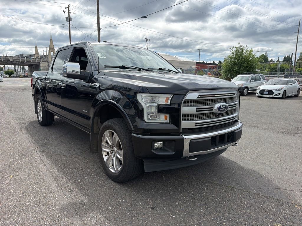 Used 2017 Ford F150 Platinum w/ Technology Package AWD/4WD image 8