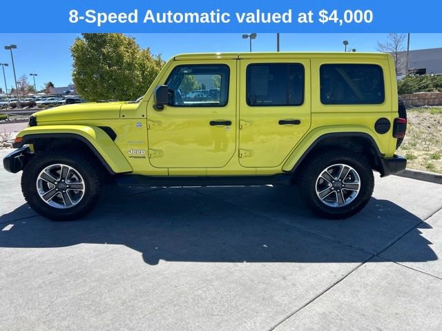 Used 2022 Jeep Wrangler Unlimited Sahara w/ LED Lighting Group AWD/4WD image 5