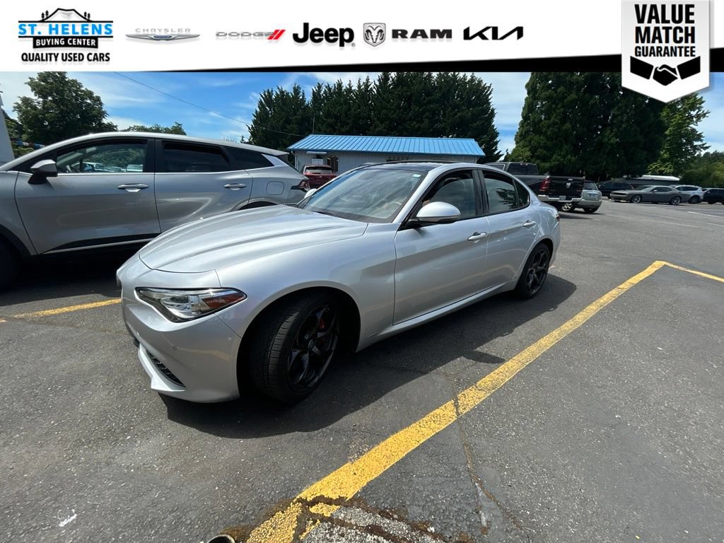 Used 2019 Alfa Romeo Giulia Ti Sport w/ Quick Order Package 22S Sport AWD/4WD 360° Tour