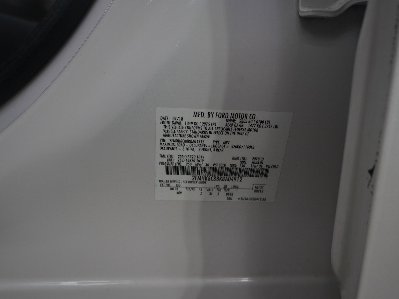Used 2019 Ford Flex SEL w/ Equipment Group 202A AWD/4WD image 26