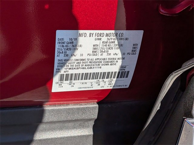 Used 2020 Ford Explorer Limited w/ Class III Trailer Tow Package image 38