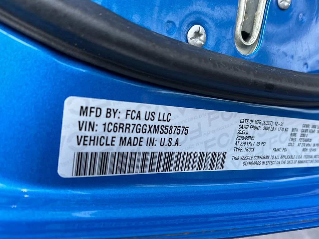 Used 2021 RAM 1500 Classic Warlock image 24