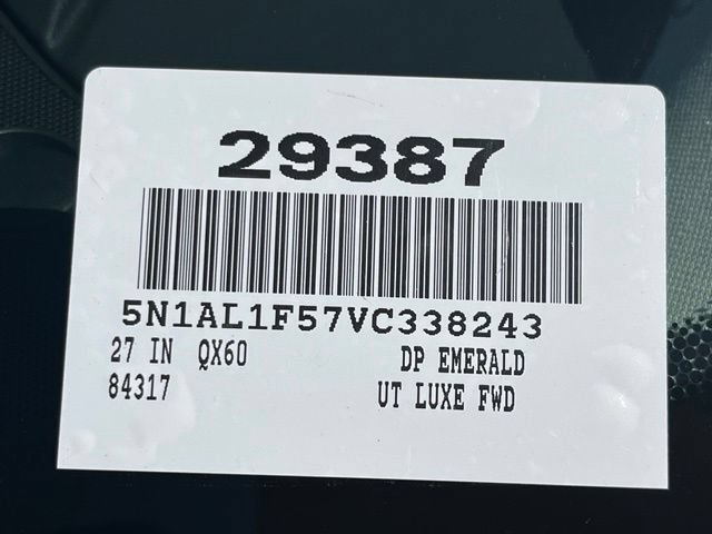 New 2027 INFINITI QX60 Luxe w/ Cargo Package FWD image 33
