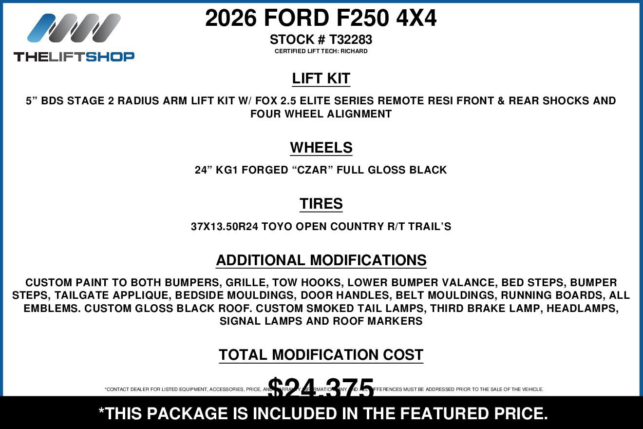 Used 2026 Ford F250 King Ranch w/ Chrome Package image 2