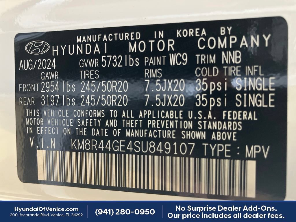 Certified 2025 Hyundai Palisade SEL FWD image 31
