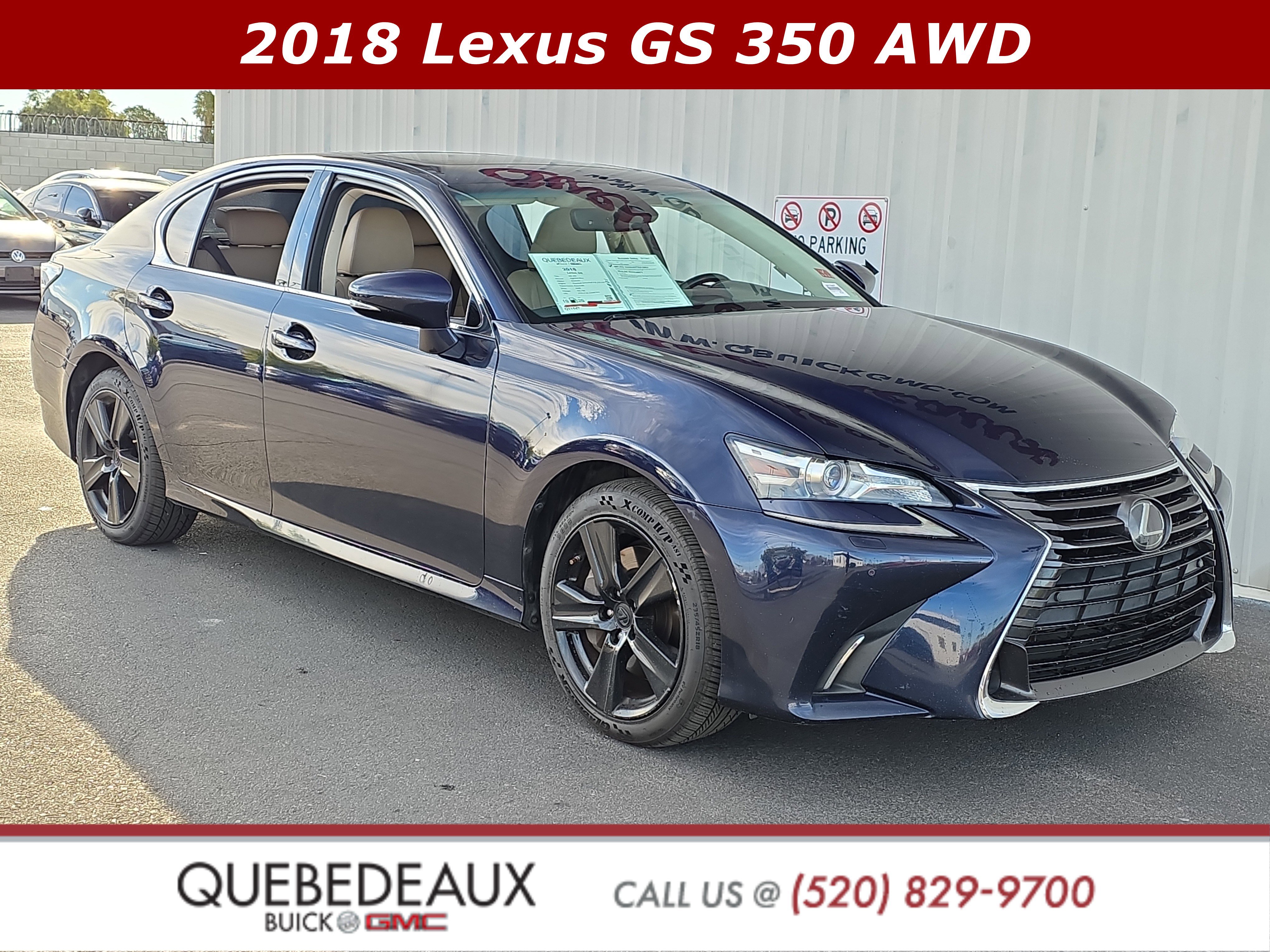 Used 2018 Lexus GS 350 AWD w/ Premium Package image 1