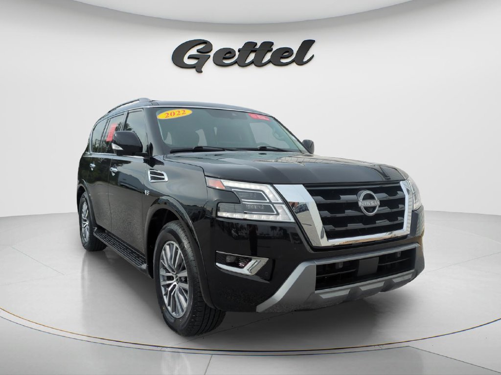 Certified 2022 Nissan Armada SL w/ Captain's Chairs Package AWD/4WD image 3
