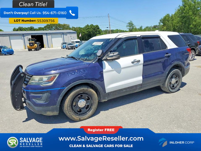 Used 2017 Ford Explorer 4WD Police Interceptor