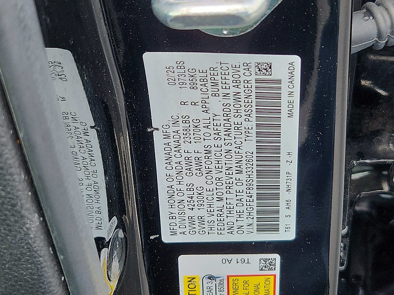 Used 2025 Honda Civic Sport image 26