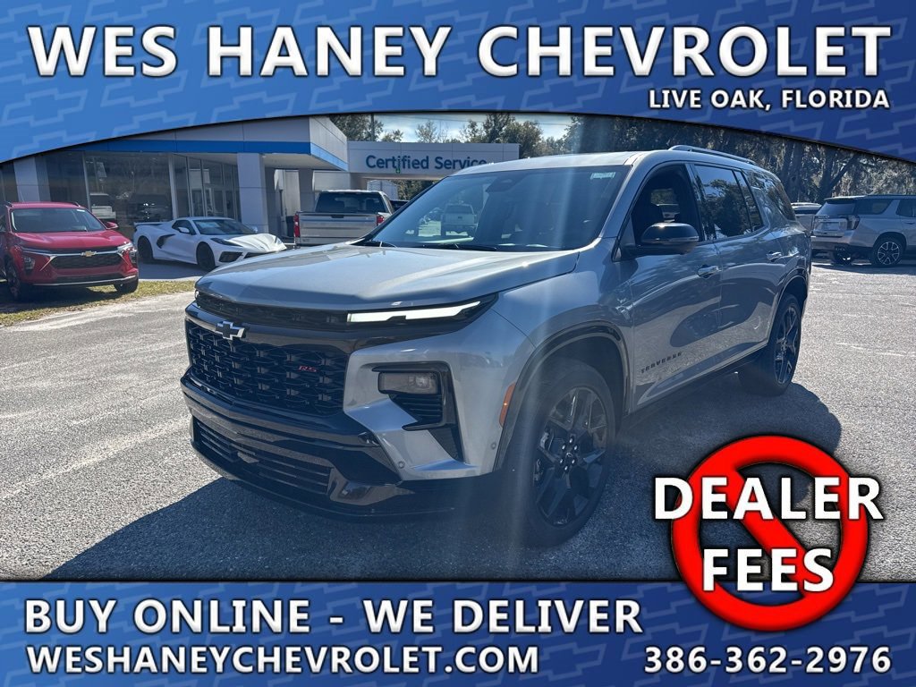 New 2026 Chevrolet Traverse RS w/ LPO, Floor Liner Package