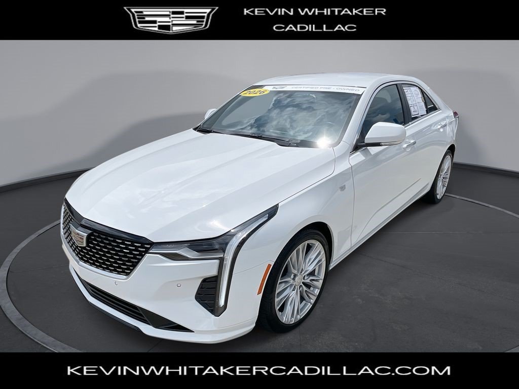 Certified 2026 Cadillac CT4 Premium Luxury RWD image 1