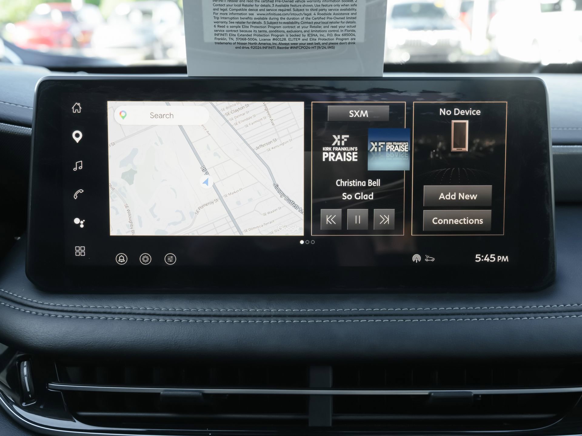 Certified 2026 INFINITI QX60 Luxe w/ Cargo Package FWD image 13