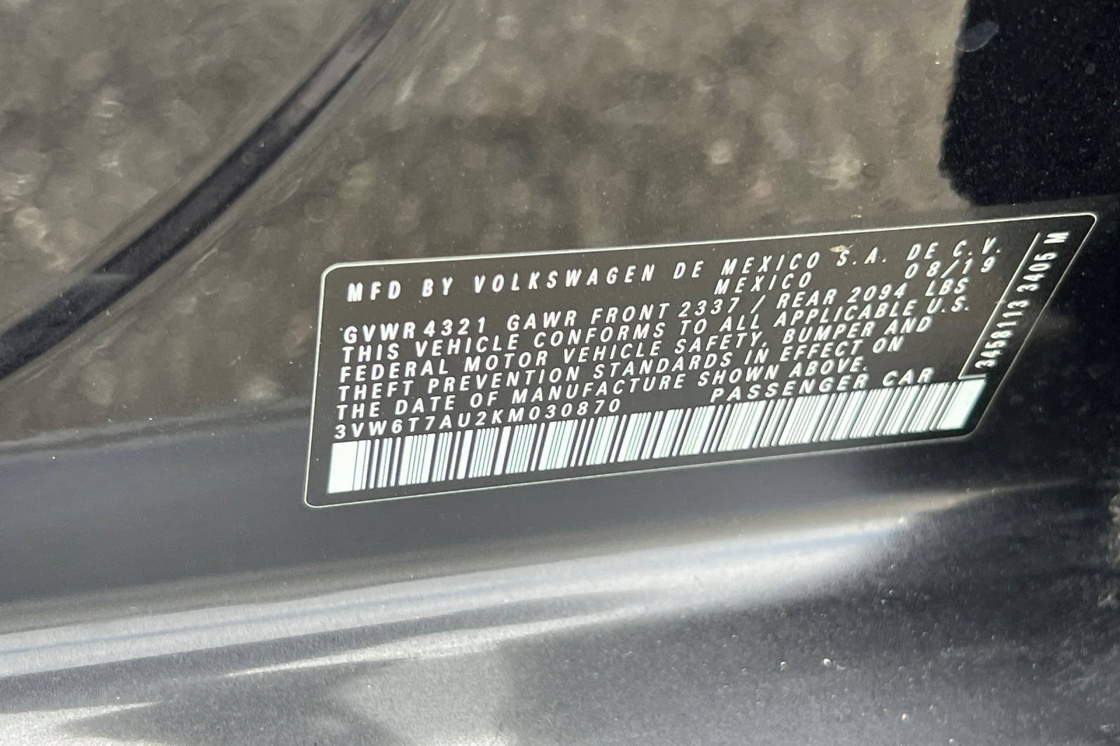 Used 2019 Volkswagen GTI S w/ Driver Assistance Package FWD image 32