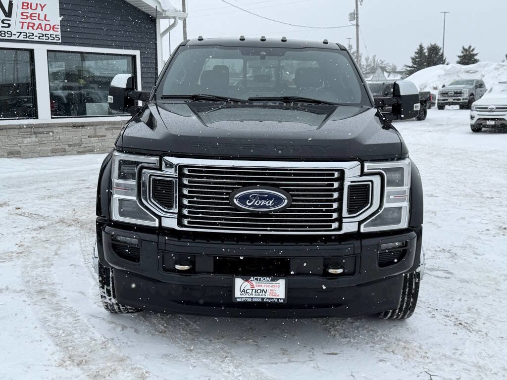 Used 2022 Ford F450 Platinum w/ FX4 Off-Road Package image 8