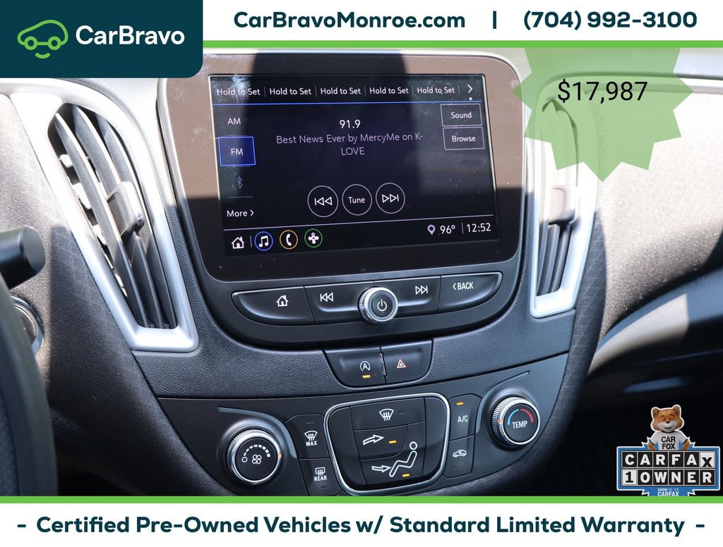 Certified 2021 Chevrolet Malibu LS FWD image 28