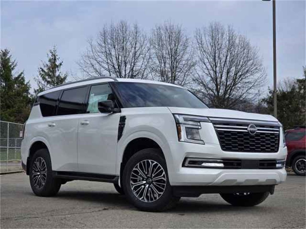 New 2025 Nissan Armada SL w/ Captain's Chari Seat Package 360° Tour