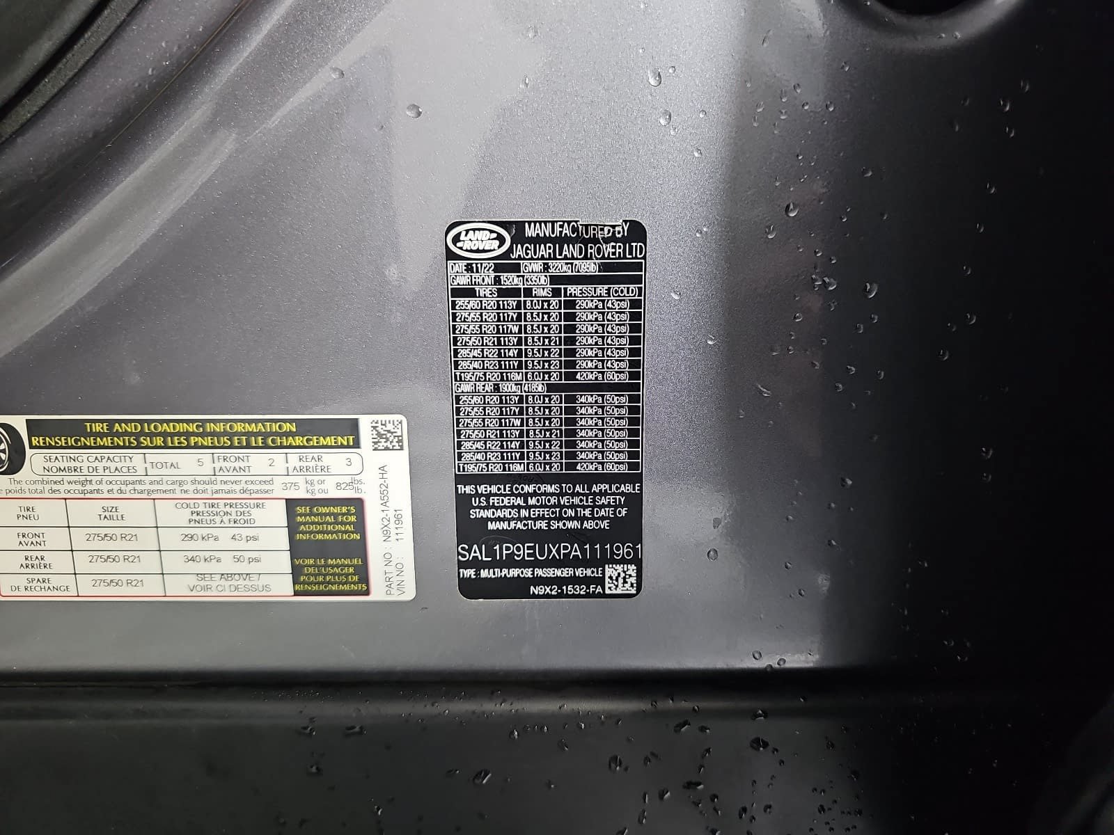 Used 2023 Land Rover Range Rover Sport SE AWD/4WD image 32