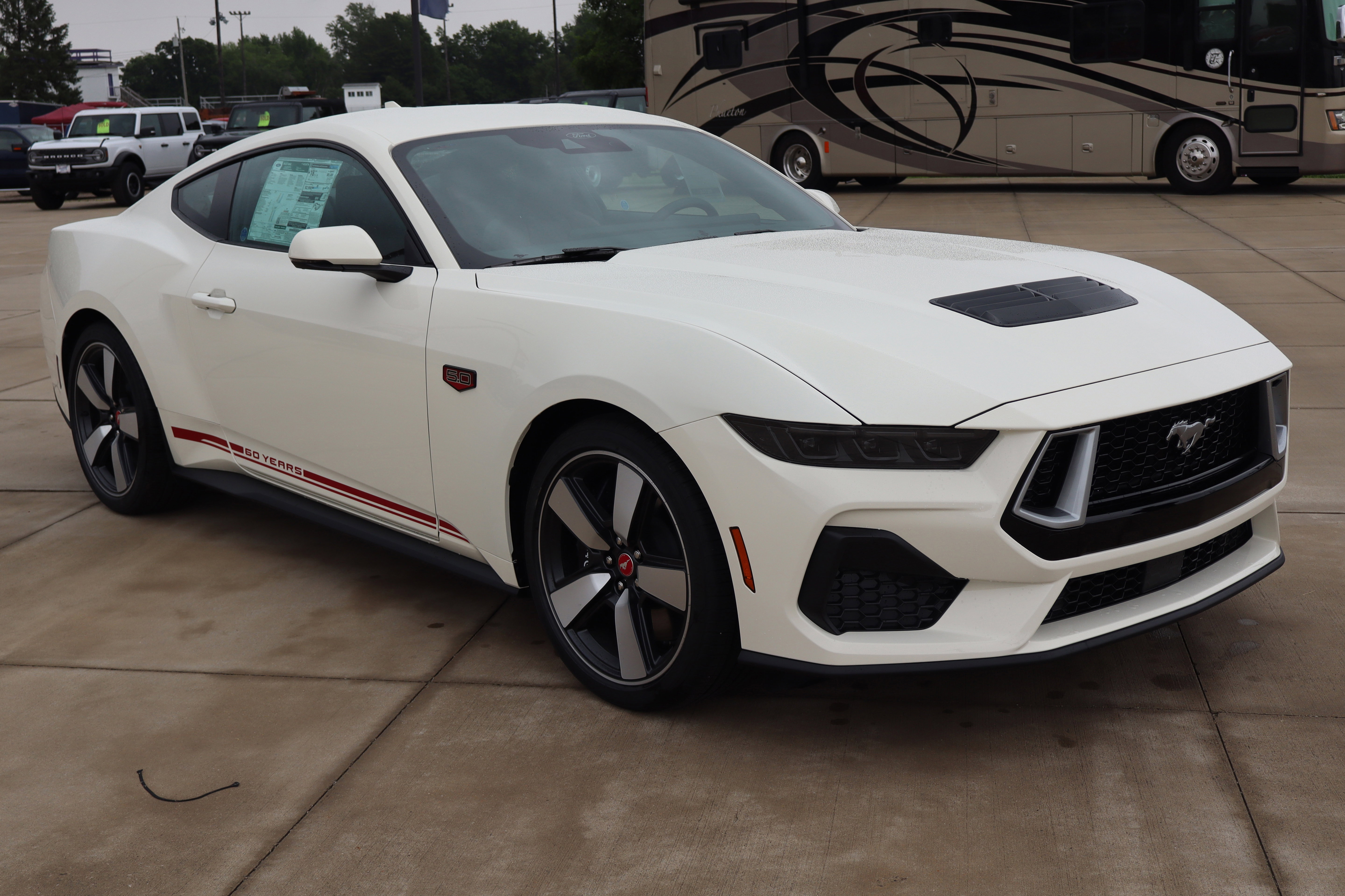 New 2025 Ford Mustang GT Premium w/ 60th Anniversary Package image 3