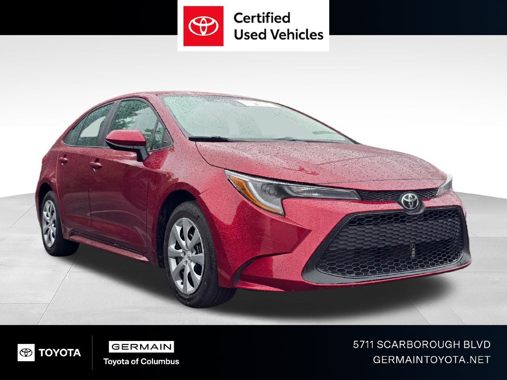 Certified 2022 Toyota Corolla LE w/ Carpet Mat Package (TMS) FWD image 1