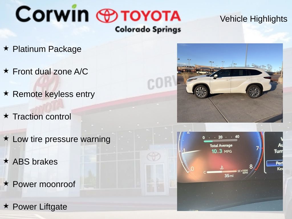 Used 2026 Toyota Highlander Platinum image 13