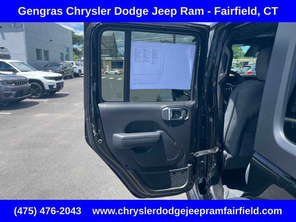 Certified 2025 Jeep Wrangler Unlimited Sport S 4xe AWD/4WD image 34