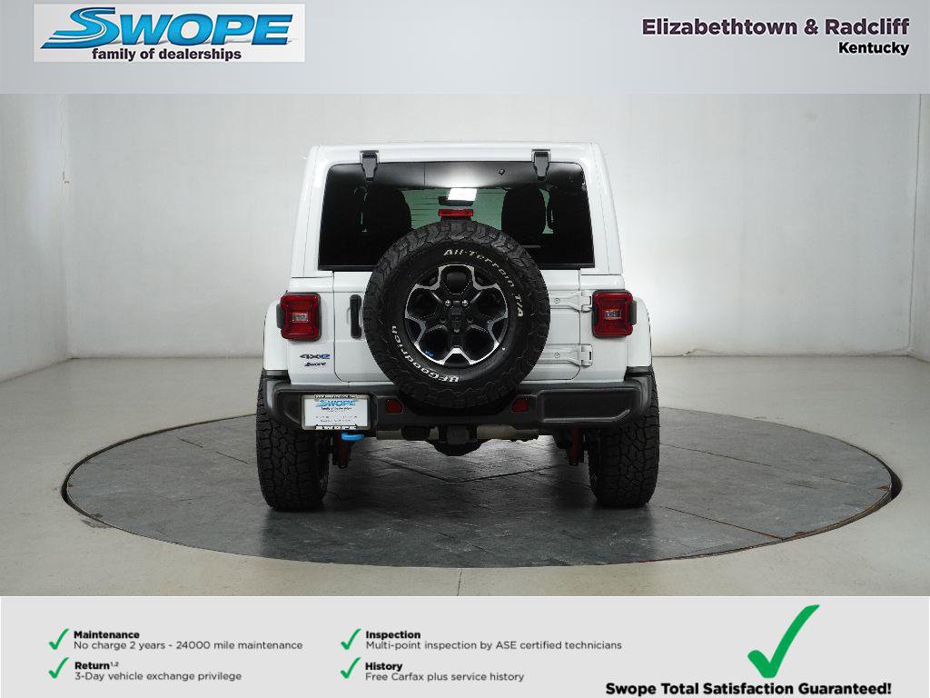 Used 2023 Jeep Wrangler Unlimited Rubicon 4xe w/ Cold Weather Group image 4