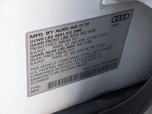 Used 2020 Audi Q7 3.0T Prestige w/ Prestige Package image 27