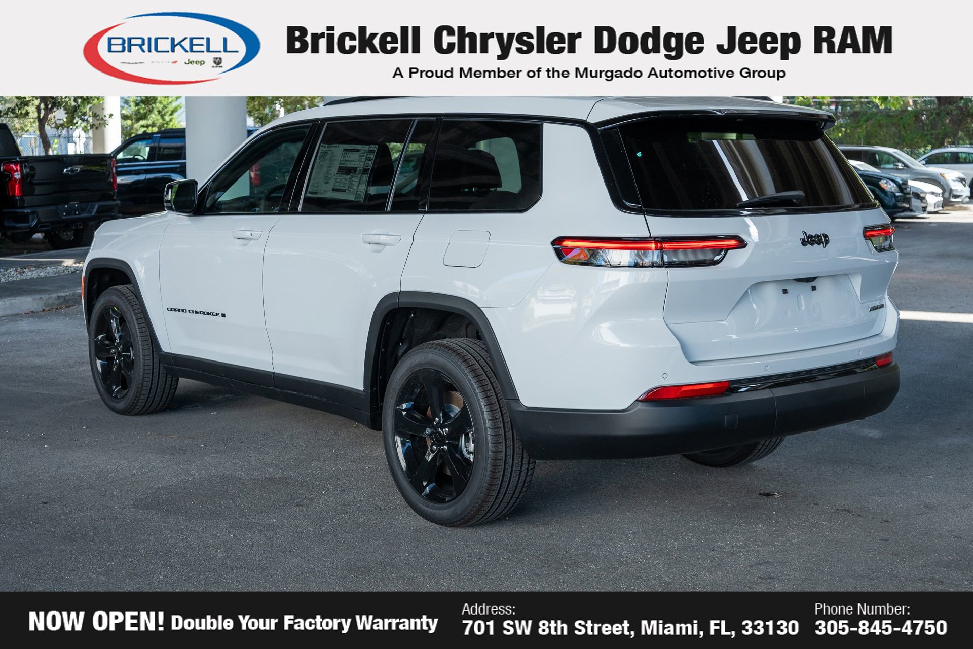 New 2025 Jeep Grand Cherokee L Limited w/ Black Appearance Package RWD image 7