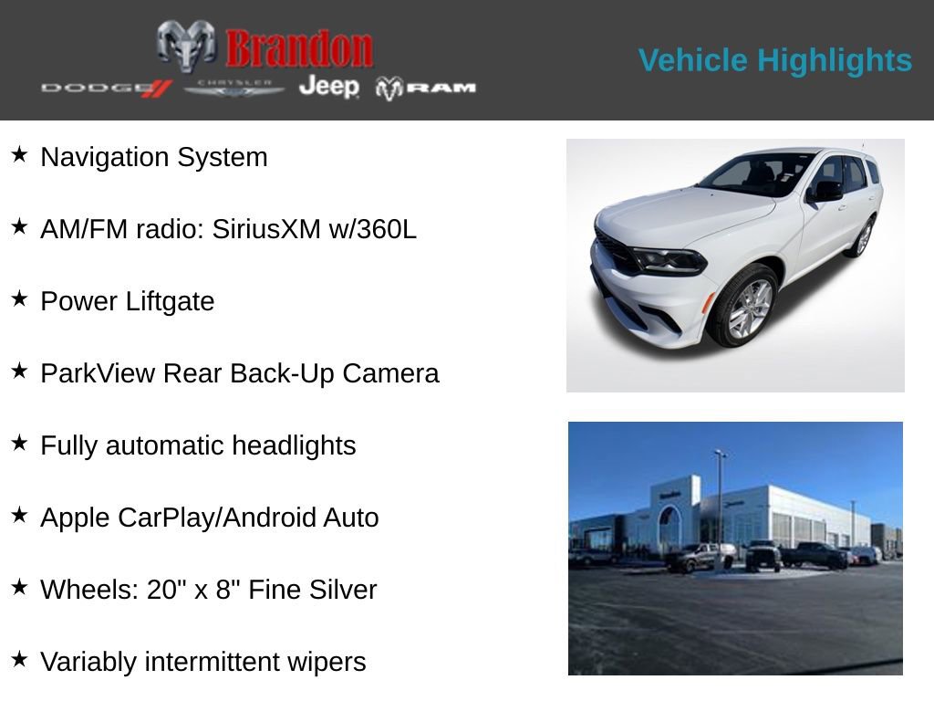 New 2026 Dodge Durango GT image 2