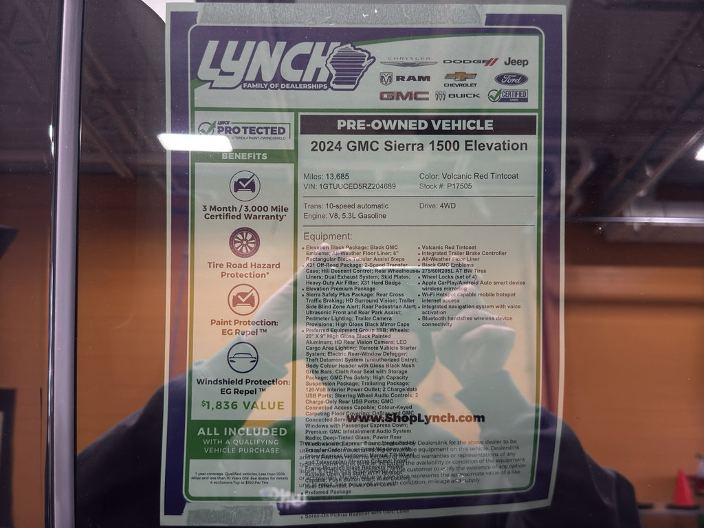 Used 2024 GMC Sierra 1500 Elevation w/ Elevation Premium Package image 46