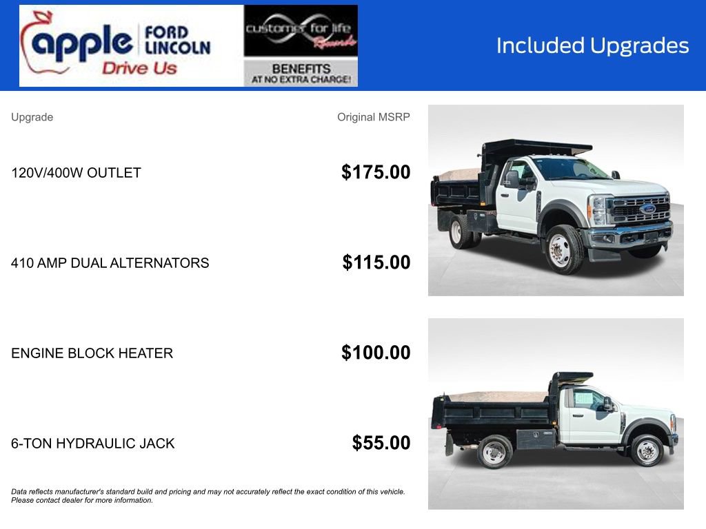 Certified 2023 Ford F550 4x4 Regular Cab Super Duty image 5