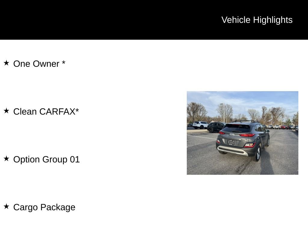 Used 2023 Hyundai Kona SEL w/ Cargo Package image 11
