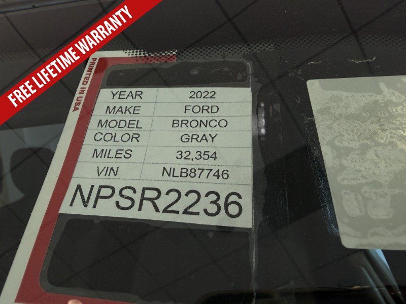 Used 2022 Ford Bronco Outer Banks AWD/4WD image 43