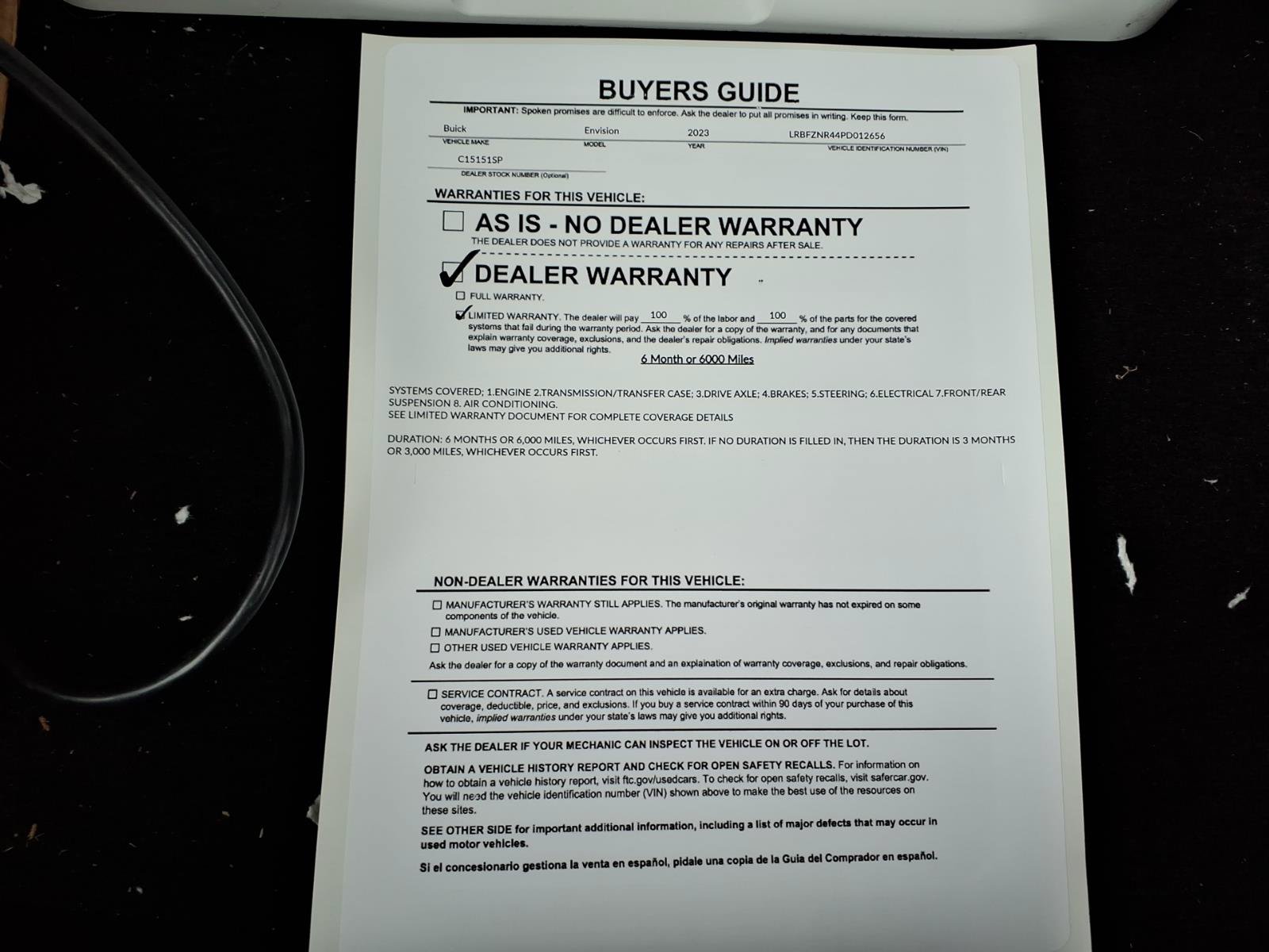 Used 2023 Buick Envision Essence FWD image 35