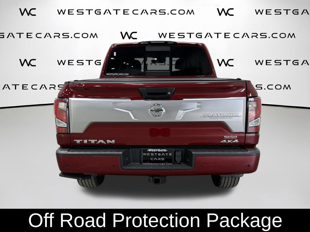 Used 2021 Nissan Titan Platinum Reserve w/ Off Road Protection Package AWD/4WD image 4