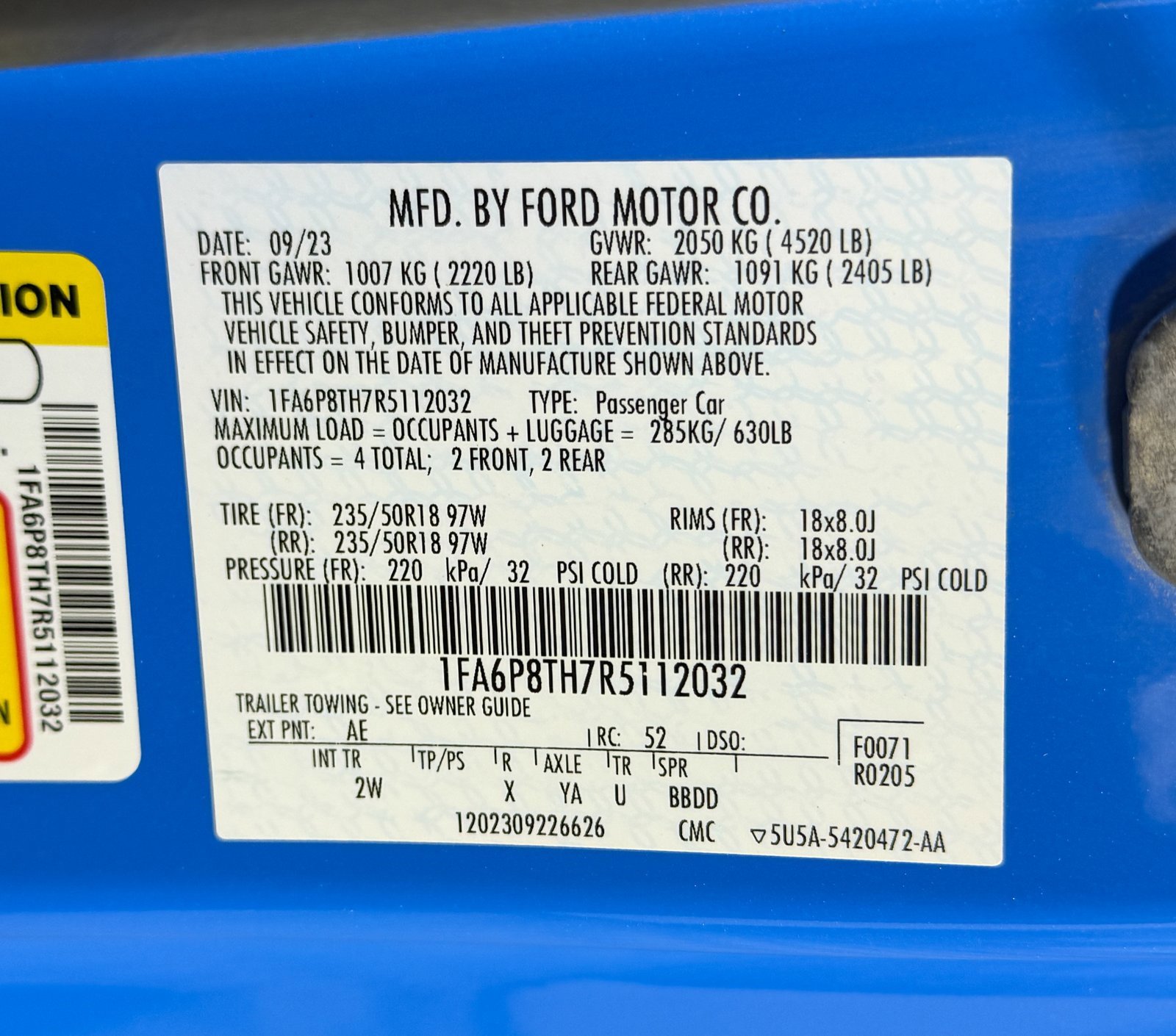 Used 2024 Ford Mustang EcoBoost image 13