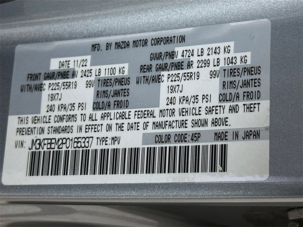 Certified 2023 MAZDA CX-5 AWD 2.5 S w/ Premium Plus Pkg image 27