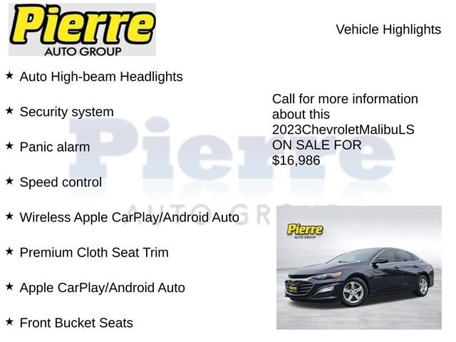 Used 2023 Chevrolet Malibu LS FWD image 22
