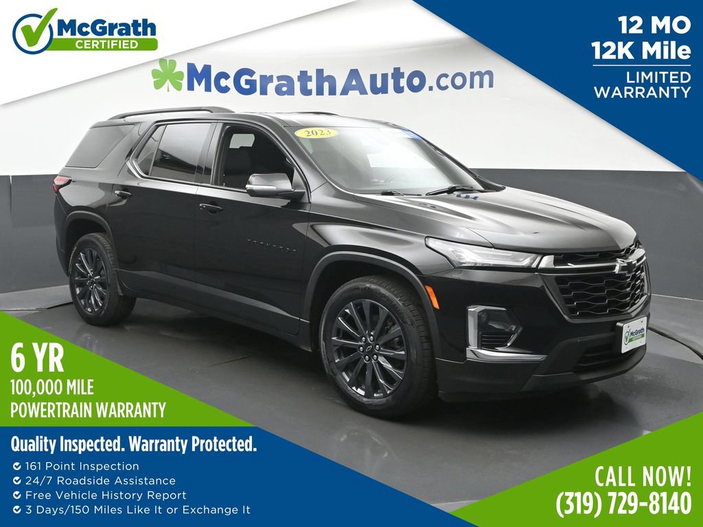 Used 2023 Chevrolet Traverse RS
