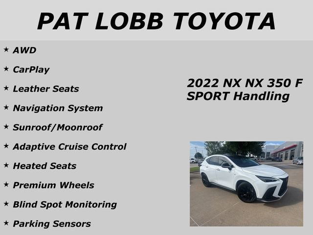 Used 2022 Lexus NX 350 F Sport AWD/4WD image 19